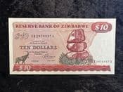 Zimbabwe, 10 Dollars 1983, EF, BKN2194