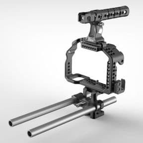 8Sinn a7S/a7R Cage + Top Handle PRO + Universal Rod Support