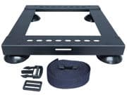 Accesorio para SET CAR 20. WORK S CAR 10 Marco cuadrado con ventosas. Correa de seguridad