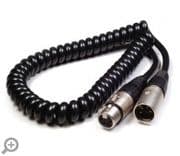 Adaptador XLR-4 M a XLR-4 F (650mm) Coiled Cable