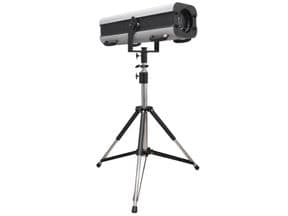 Cañón de seguimiento MARK MR 17 FOLLOW SPOT Lámpara 17R (350W). Soporte incorporado. Enfoque 5º-10º