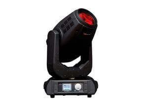 Cabeza móvil MARK BEAM 350 . Lámpara 17R. 350W. 16/24 canales DMX. 1 rueda color, 2 de gobos.