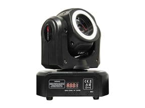 Cabeza móvil MARK BEAM LED 64. 1x LED RGBW (4 en 1) de 60W + 12x LEDs RGB (3 en 1)
