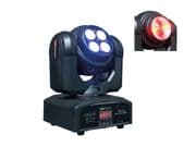Cabeza móvil MARK MOVILED 4-2/10 DOUBL. 1x10W RGBW + 4x10W RGBW (4 en1) CREE LEDs. 15/19 canales DMX