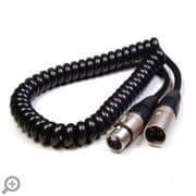 Cable adaptador PAG de XLR4M a XLR4F Coiled Cable