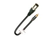 Cable con conector XLR macho - RCA macho 5M MARK MK 33