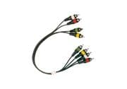 Cable con conectores 4 x RCA macho - 4 x RCA macho WORK K 48