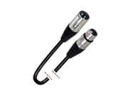 Cable de señal de audio XLR 3 hembra- XLR 3 macho. 3 metros MARK MK 35