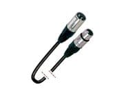 Cable de señal de audio XLR 3 macho - XLR 3 hembra. 1M MARK MK 28