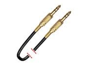 Cable de señal. Jack 1/4'' estéreo macho - Jack 1/4'' estéreo macho. 6m MARK MK 19