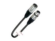 Cable DMX XLR 3 macho - XLR 3 hembra. 1,5m MARK MK 117