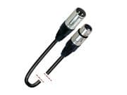 Cable DMX XLR 3 macho - XLR 3 hembra. 10m MK 112