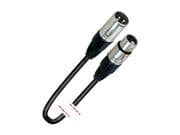 Cable DMX XLR 3 macho - XLR 3 hembra. 15m MARK MK 119