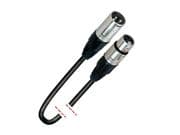 Cable DMX XLR 3 macho - XLR 3 hembra. 3m MARK MK 111