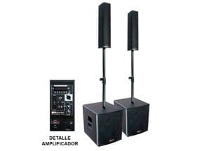Caja Acustica Autoamplificada MARK SET MK BIGMAN 1000 A
