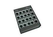 Caja metálica para 16 conectores de entrada y 4 de salida MARK XLR 16
