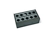 Caja metálica para 8 conectores de entrada y 2 de salida MARK XLR 8