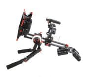 CAME-TV Sony A7S Rigs con Hand Grip Mattebox Follow Focus