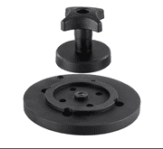 CAMGEAR Mitchell Adapter and Locking Knob para cabezas V60 S EFP, V60 S y V90 S Head, y tripodes OB