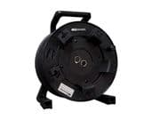 Carro con bobina de cable para microfonía. 100 m. conectores aéreo y base (2) XLR 3 MARK M DRUM 100