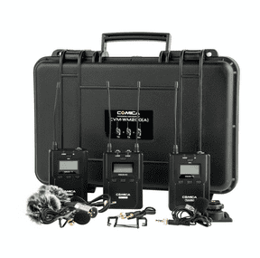 COMICA CVM-WM200A DUAL-TRANSMITTER LAVALIER MICROPHONE KIT