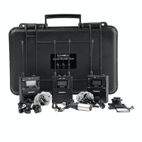 COMICA CVM-WM300A DUAL-TRANSMITTER LAVALIER MICROPHONE KIT