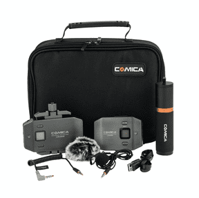 COMICA CVM-WS50B WIRELESS LAVALIER MICROPHONE KIT PARA SMARTPHONES