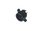 Conector XLR pack de 5 conectores WORK CB 126