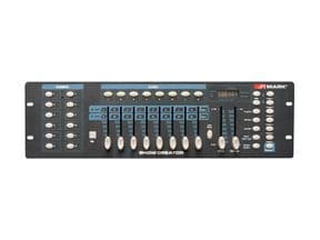Consola de control MARK SHOW CREATOR MKII DMX. 12 scanners de 16 canales. Hasta 192 canales DMX