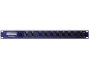 Conversor Ethernet a DMX CHAMSYS SNAKESYS R8 de 8 universos. 1 HU rack 19