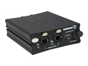 Dispositivo de streaming WORK LS-NODE2 RDM/DMX. 2 entradas, 2 salidas. Compatible con LightShark