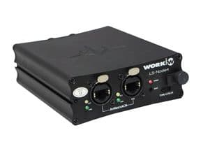 Dispositivo de streaming WORK LS-NODE4 RDM/DMX. 4 entradas, 4 salidas. Compatible con LightShark
