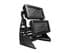 Efecto de iluminación con dos proyectores. MARK WASH LIGHT 576 4  192x 3W LEDs RGB (3 en 1). IP65.