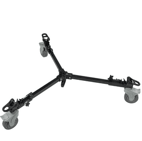 EIMAGE EI-7004C UNIVERSAL MIDDLEWEIGHT TRIPOD DOLLY CON LOCKING WHEELS Y 132 LB. CAPACITY