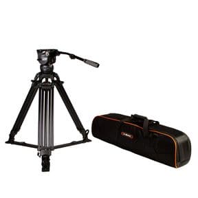 EIMAGE GA102 - 2 Stage Aluminum Tripod con cabeza GH15