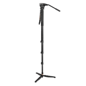 EIMAGE MA800+630FH 4 STAGE ALUMINUM MONOPOD CON FLUID HEAD