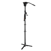 EIMAGE ML-900C+GH03F CARBON FIBER MONOPOD CON FLUID HEAD Y HAND CRANK MAX. HEIGHT 81.5 IN