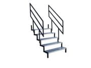 Escalera tarima 5 peldaños WORK