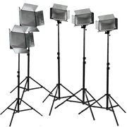 IKAN CHRB3521 V2 5-Point Bi-Color Chromakey Kit - Medium