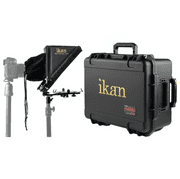 IKAN ELITE UNIVERSAL TABLET & IPAD TELEPROMPTER PARALIGHT STAND CON ROLLING HARD CASE