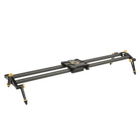 IKAN HEAVY DUTY CARBON FIBER CAMERA SLIDER – 31 IN (79 CM) CON ADJUSTABLE FEET