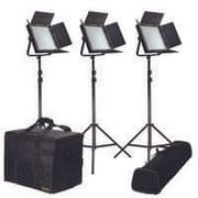 IKAN IFB1024 2 y 3-Point Light Kit con montura de bateria AB o Sony V mount
