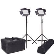 Ikan IFD576 2-Point Light Kit con montura bateria AB o Sony V Mount