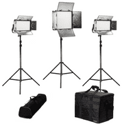 IKAN KIT RAYDEN RW-1F2H DAYLIGHT 3-POINT LED LIGHT 1X RW10 + 2X RW5 + AB Y V PLATE + SOPORTES+BOLSAS