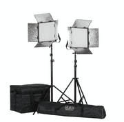IKAN KIT RB10 RAYDEN 1 X 1 BI-COLOR 2,3 y 5-POINT PANEL LED LIGHT+ AB Y V PLATE +SOPORTE + BOLSA