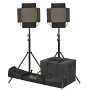 IKAN OYB10 ONYX 1 X 1 BI-COLOR 2 Y 3 POINT LED LIGHT KIT CON OYB10 + SOPORTES Y BOLSAS