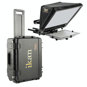 IKAN PT-ELITE-V2 TELEPROMPTER TRAVEL KIT CON ROLLING HARD CASE