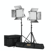 IKAN RAYDEN RW10 1 X 1 DAYLIGHT(5600K) 2,3 Y 5-POINT PANEL LED LIGHT + AB Y V-MOUNT PLATE