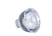 Lampara MARK LD 7 WW - MR16 3x LEDs color blanco 6000 K. 7W potencia