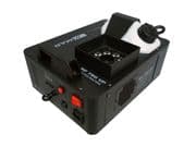 Máquina de humo y efecto MARK LED. 750 UP - 750W. 2.5 lt. 9 LEDs R+G+B 3W.cu. mando remoto